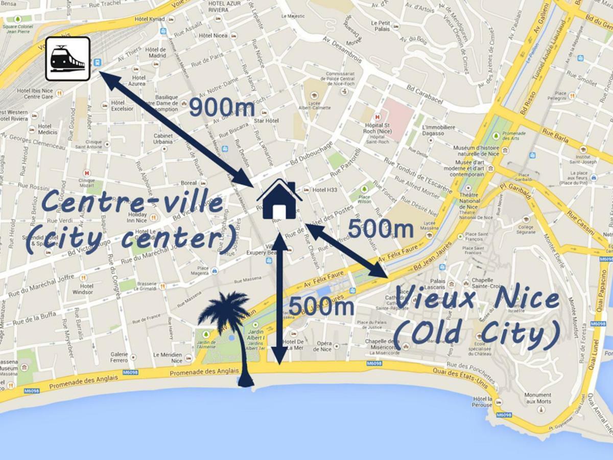 L'Alhambra Apartment Nice Ngoại thất bức ảnh